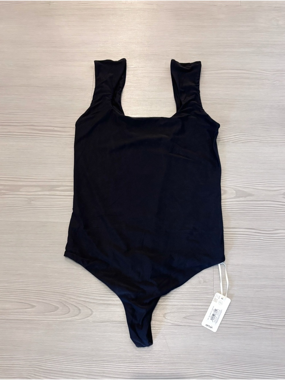 Aerie Smoothez Black Bodysuit
